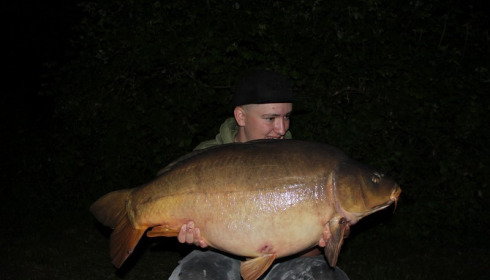A 36 lb 2 oz carp from Lillypool, Josh Mabbitt, May 2018