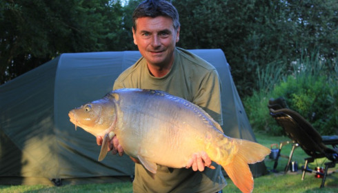 A 24 lb 4 oz carp from Lillypool, Norman Royston, Jul 2014