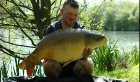 A 40 lb 13 oz carp from Lillypool, Mick Johnson, Apr 2019
