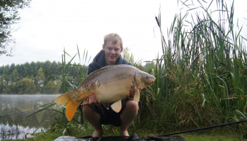 A 25 lb carp from Lillypool, Lee Turley, Aug 2014