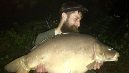 A 39 lb 8 oz carp from Lillypool, Matthew Cartmel, Sep 2019