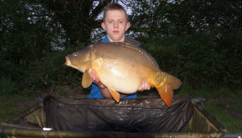 A 27 lb 3 oz carp from Lillypool, Olly Roper, Apr 2015