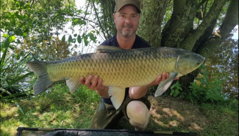 A 24 lb 15 oz grass carp from Lillypool, Danny Scott, Jul 2018