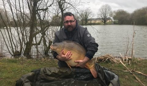 A 36 lb carp from Lillypool, Craig Barnes, Mar 2018