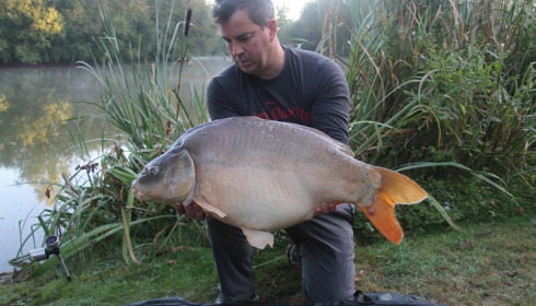 A 32 lb 8 oz carp from Lillypool, James Easton, Sep 2016