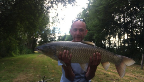 A 23 lb 10 oz grass carp from Lillypool, Ceri Jones, Jul 2016