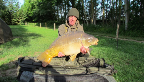 A 30 lb carp from Lillypool, Darren Ford, May 2018