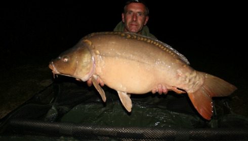 A 34 lb 12 oz carp from Lillypool, Mark Antobus, Sep 2016