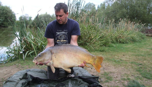 A 41 lb carp from Lillypool, James Easton, Sep 2016