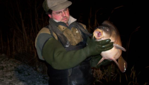 A carp from Lillypool, Fish stocked Dec 09, Dec 2009