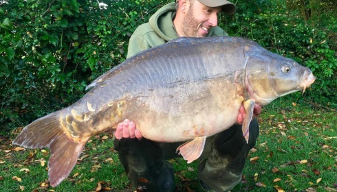 A 44 lb 2 oz carp from Lillypool, Danny Spence, Oct 2017