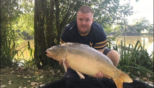 A 21 lb 12 oz carp from Lillypool, Brett Kirby, Sep 2018