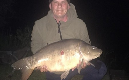A 32 lb carp from Lillypool, Peter Buckley, May 2018