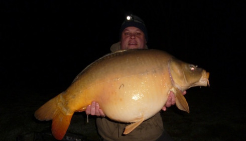 A 36 lb 8 oz carp from Lillypool, Richard (bailiff), Mar 2016