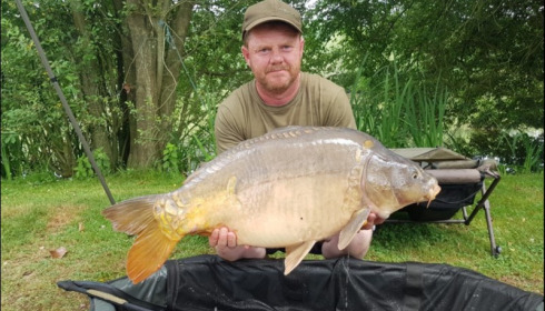 A 29 lb 10 oz carp from Lillypool, Glynn Jones, Jul 2018