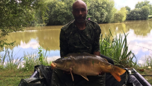 A 28 lb 6 oz carp from Lillypool, Paul Burns, Jul 2017