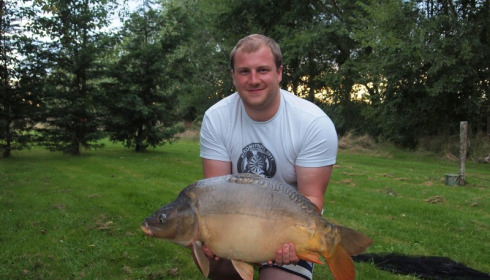 A 25 lb carp from Lillypool, Alex Timney, Aug 2014