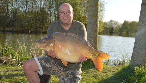 A 38 lb carp from Lillypool, Anthony Snelson, Apr 2018