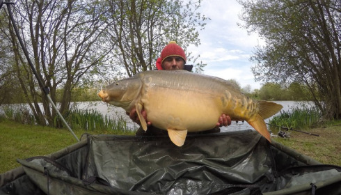 A 43 lb 12 oz carp from Lillypool, Craig Sheffield, Apr 2016