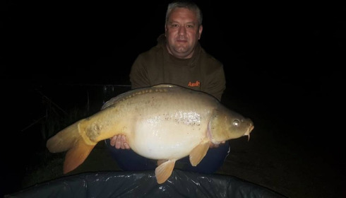 A 38 lb carp from Lillypool, Andy Biggs, Apr 2018