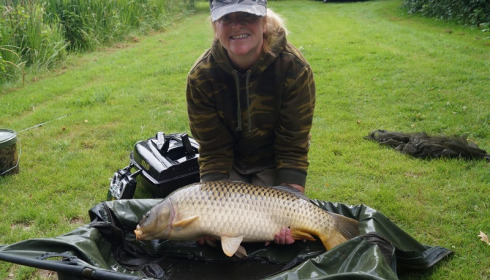 A 20 lb carp from Lillypool, Samantha Norton, Jul 2016