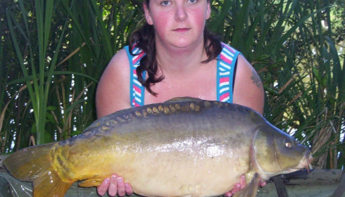 A 23 lb 1 oz carp from Lillypool, Emma Morgan, Jul 2015