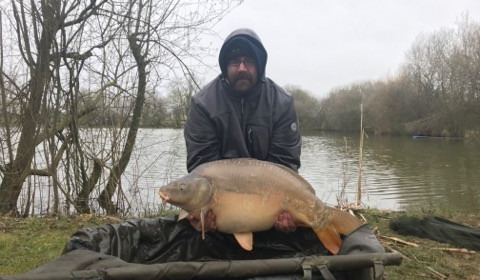 A 27 lb carp from Lillypool, Craig Barnes, Mar 2018