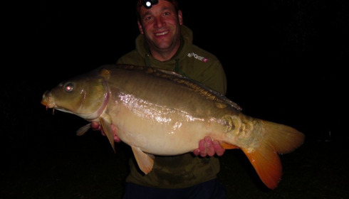 A 23 lb 12 oz carp from Lillypool, James Mclane, Sep 2015