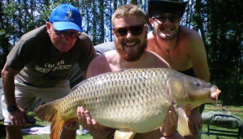 A 27 lb 7 oz carp from Lillypool, Fred Collier, Jul 2014