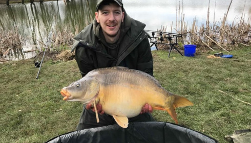 A 30 lb carp from Lillypool, Daniel Partington, Mar 2018