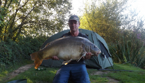 A 41 lb carp from Lillypool, Jamie Dilley, Sep 2014