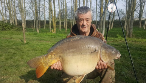 A 28 lb carp from Lillypool, Terry Biggs, Apr 2018