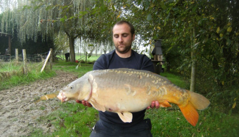A 25 lb carp from Lillypool, D Watkin, Oct 2012