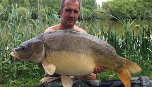A 26 lb 2 oz carp from Lillypool, Mark Russell, May 2017
