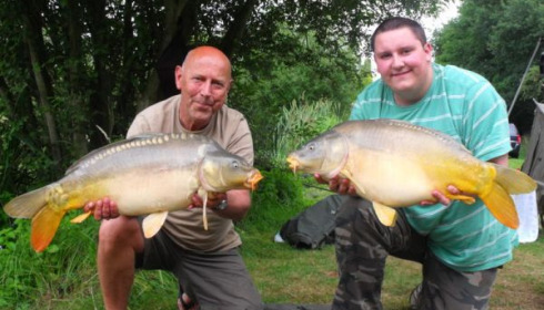 A carp from Lillypool, Dave`n`Jamsie