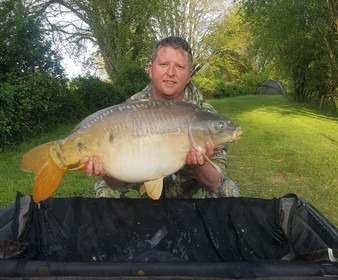 A 28 lb 8 oz carp from Lillypool, Craig Pointon, Apr 2017