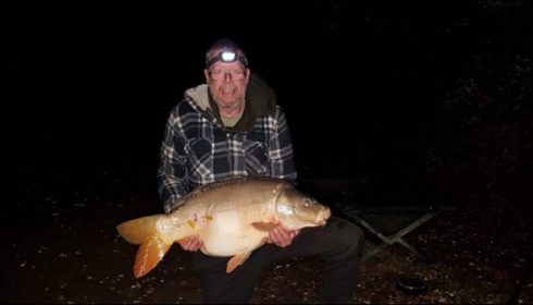A 30 lb carp from Lillypool, Terry Wrigglesworth, Oct 2018