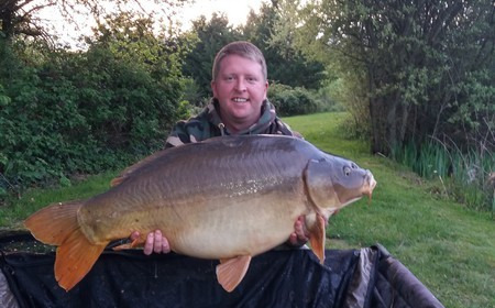 A 36 lb carp from Lillypool, Craig Pointon, Apr 2017