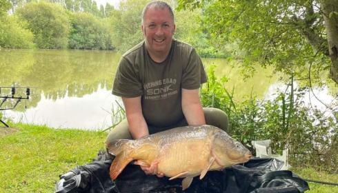A 35 lb fish from Lillypool, Dylan McEvoy, Aug 2021