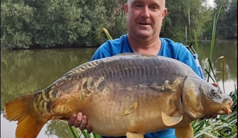 A 35 lb carp from Lillypool, Richard May, Aug 2019
