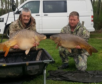 A 27 lb 3 oz carp from Lillypool, Terry Biggs, Apr 2017