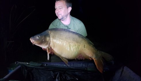 A 34 lb carp from Lillypool, Nick Arnold, Aug 2018