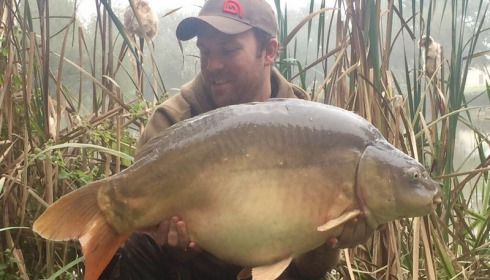 A 35 lb carp from Lillypool, Tom Cox, Oct 2017