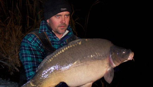 A carp from Lillypool, Fish stocked Dec 09, Dec 2009