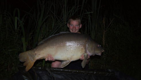 A 40 lb carp from Lillypool, Lee Turley, Aug 2016