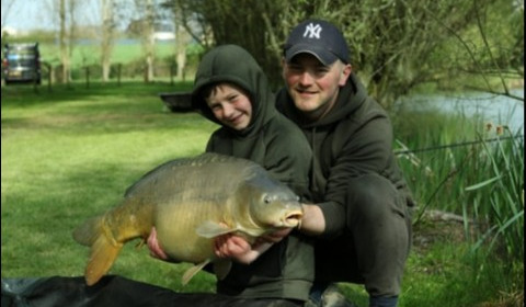 A carp from Lillypool, Mich & Ethan Johnson, Apr 2019