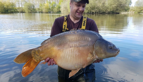 A 35 lb carp from Lillypool, Sam lawther, Apr 2017