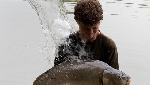 A 42 lb carp from Lillypool, Jamie Gattie, May 2022