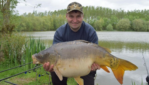 A 30 lb 9 oz carp from Lillypool, Rob Bradley, Apr 2018