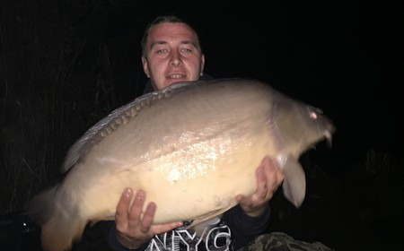 A 32 lb 5 oz carp from Lillypool, Chris Jones, Nov 2016